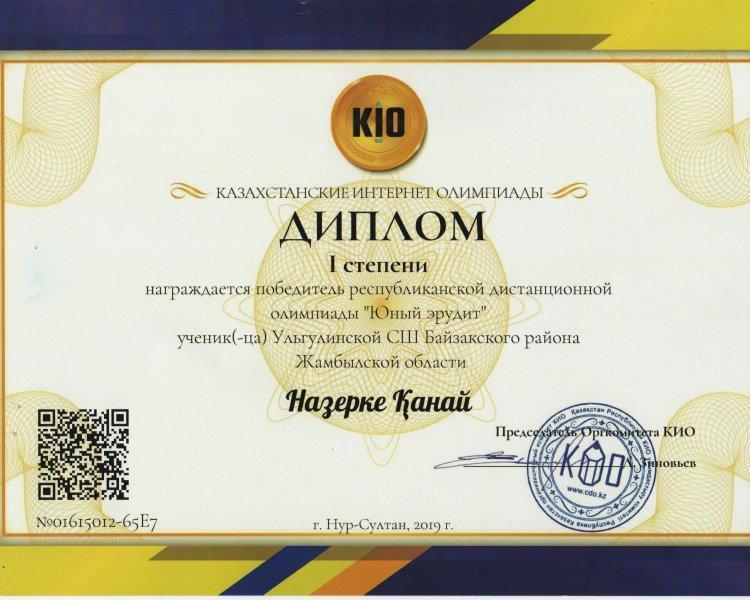 Интернет олимпиада